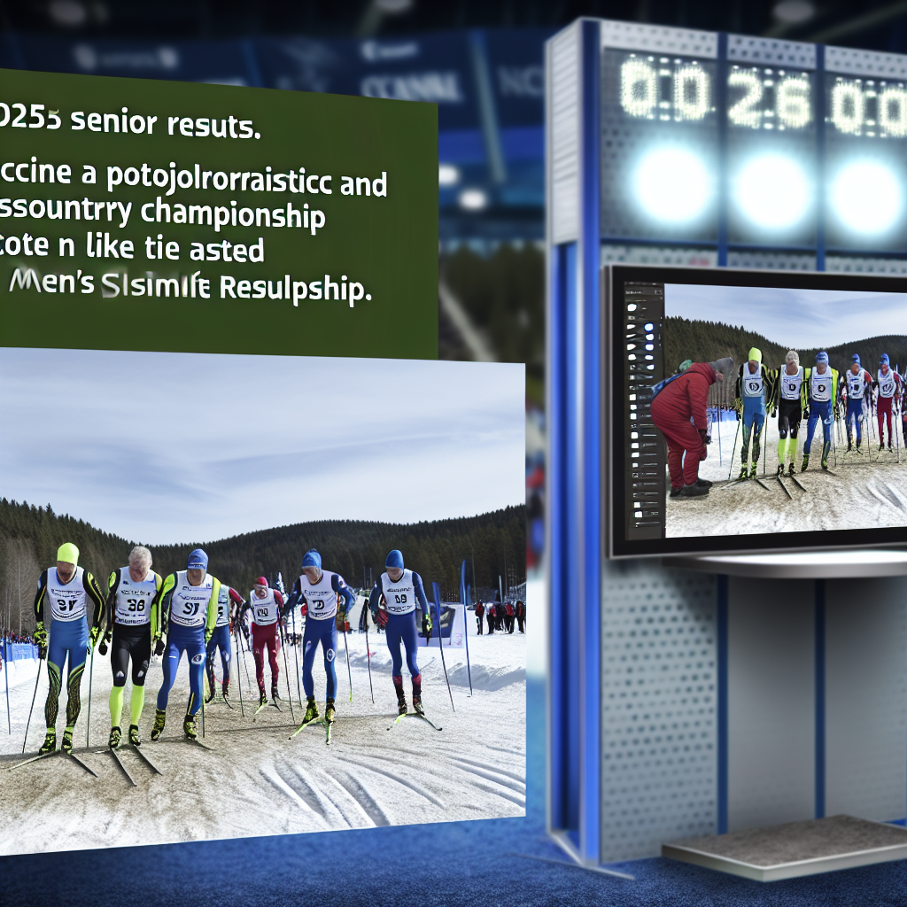 2025 Nordic Cross-Country Championship: Men’s Senior Results