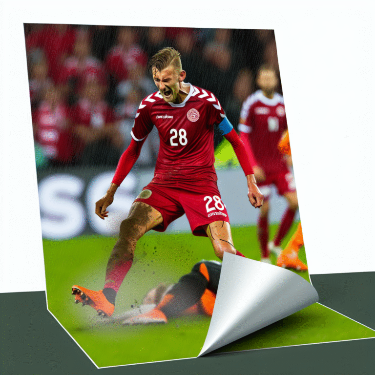 Denmark's Key Defender Ruled Out Indefinitely