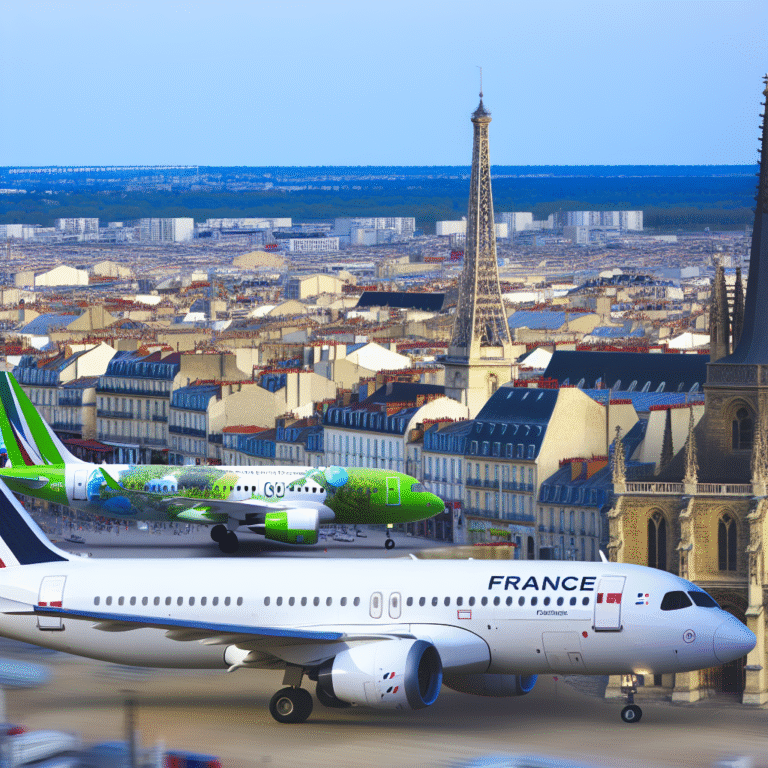 France Joins Europe in Sustainable Aviation for Tourism Boost