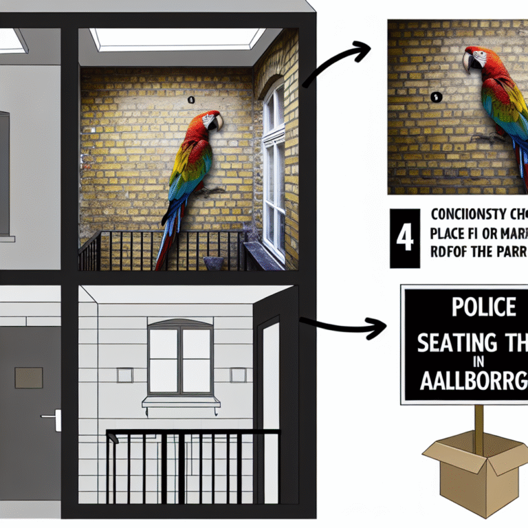 Police Seek Owner of Parrot Found on 4th Floor in Aalborg