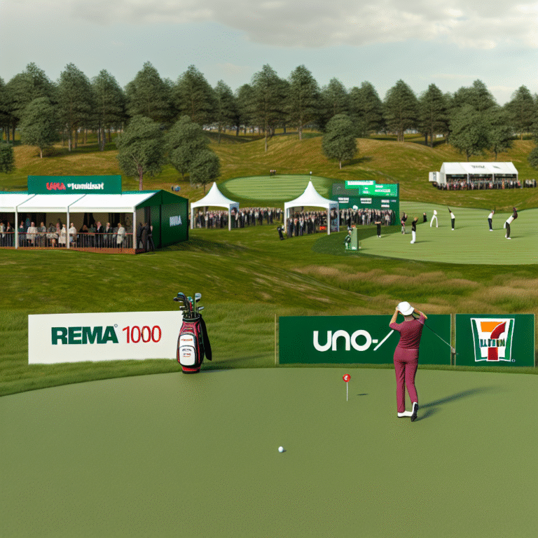 REMA 1000, Uno-X, & 7-Eleven Team Up with Danish Golf