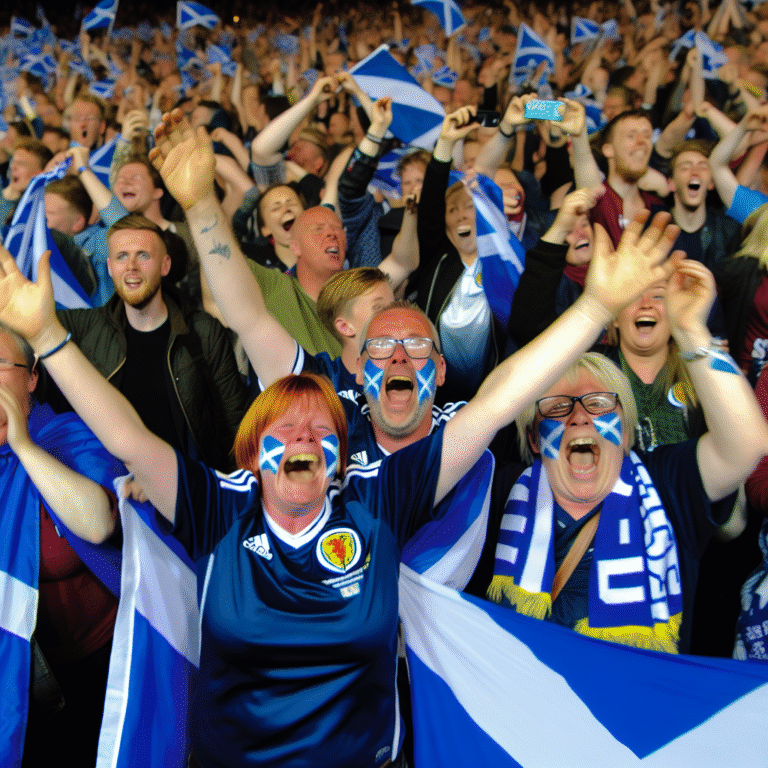 Scotland Fans Erupt After World Cup Qualifying Win Over Denmark Scotland Fans Erupt After World Cup Qualifying Win Over Denmark