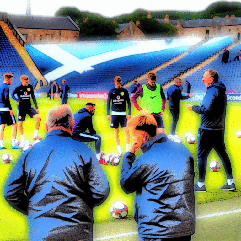 Scotland Prepares for Crucial Play-Off Ahead of Finals