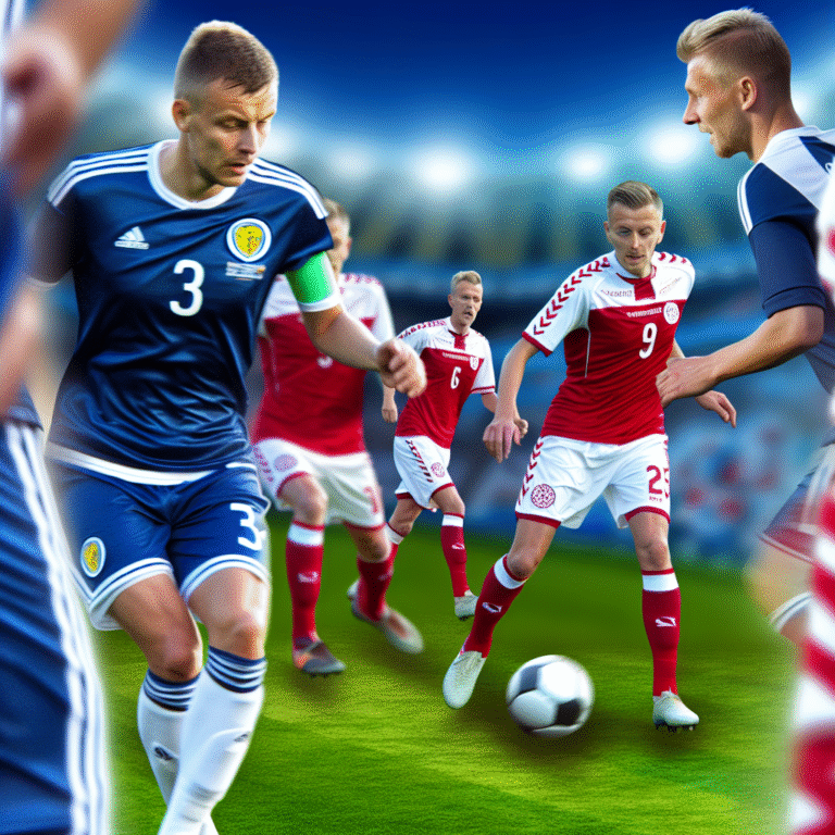 Scotland vs Denmark: World Cup Qualifier Stats & History