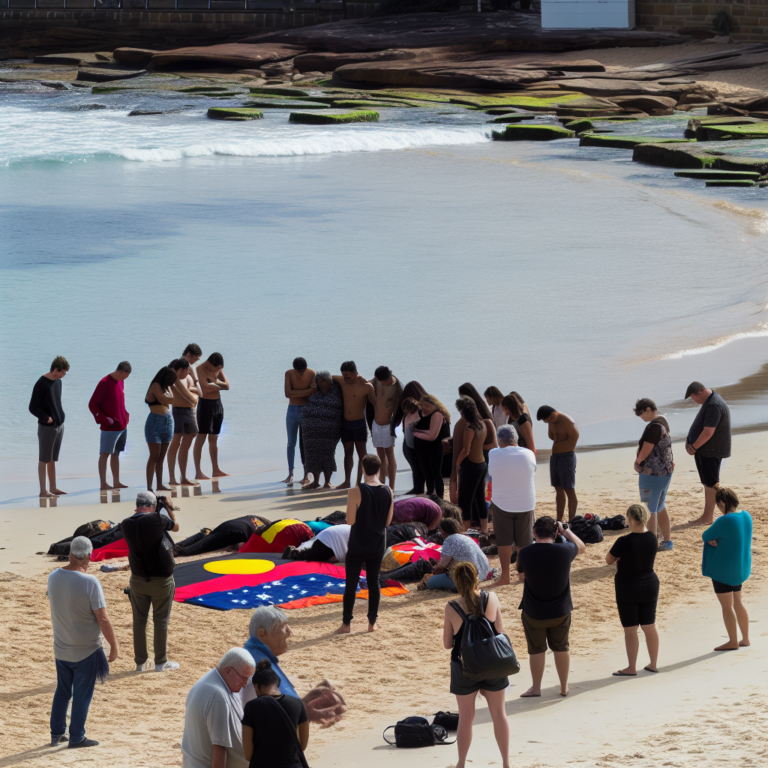 Australians Mourn at Iconic Sydney Beach After Shooting Tragedy