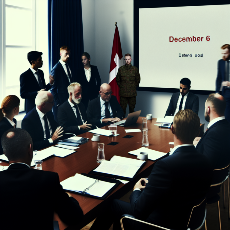 Denmark Secures $3B US Defense Deal – December 6 News Denmark Secures $3B US Defense Deal - December 6 News