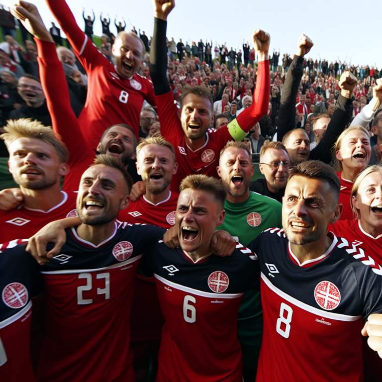 Danish Players Celebrate Labor Victory in Sports