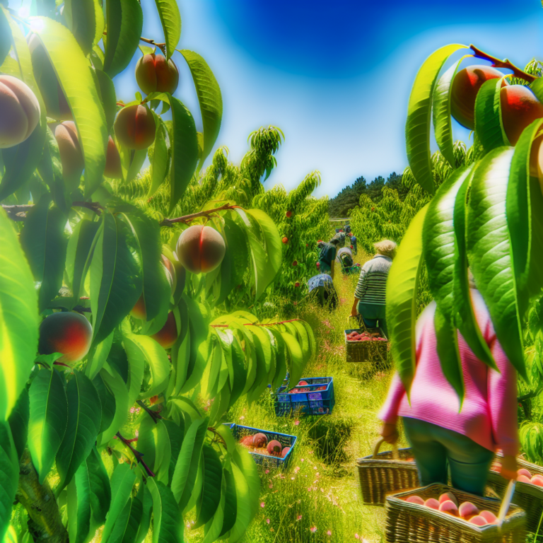 Peach Picking Adventures in Denmark