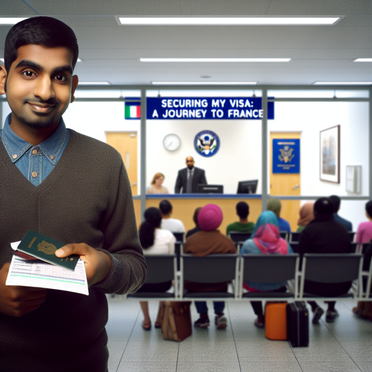 Securing My Visa: A Journey to France