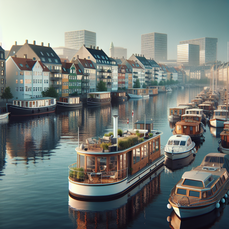 Top Houseboats and Waterfront Hotels in Copenhagen