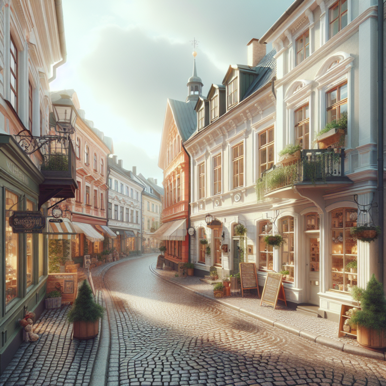 Top Swedish Towns for Charming Main Streets