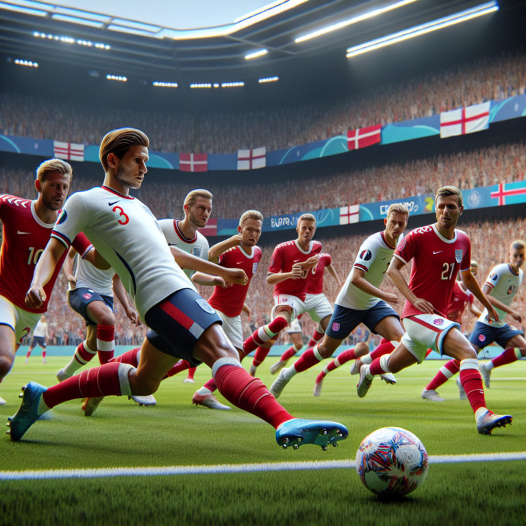England Edges Past Denmark in Euro 2024 Clash