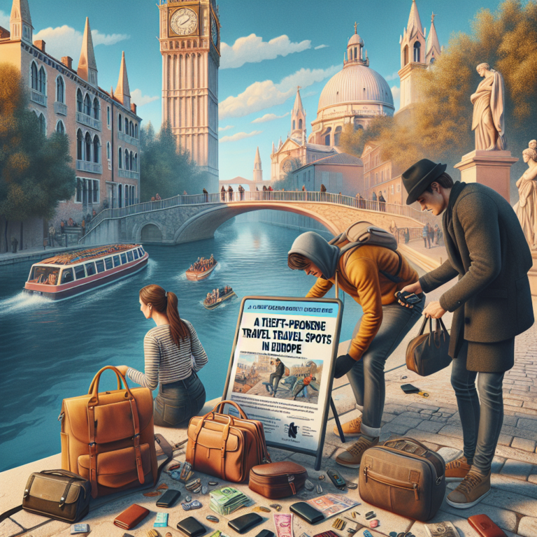 Top Theft-Prone Travel Spots in Europe: New Report Revealed
