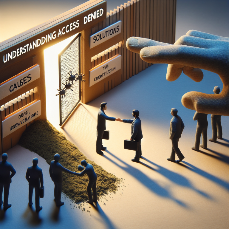 Understanding Access Denied: Causes and Solutions