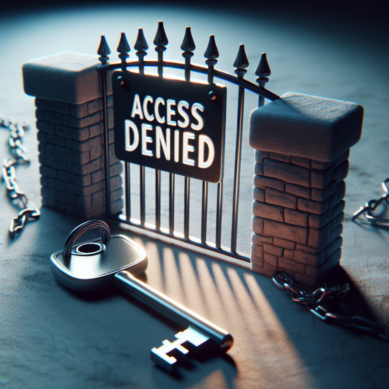 Access Denied: Understanding Restrictions and Solutions