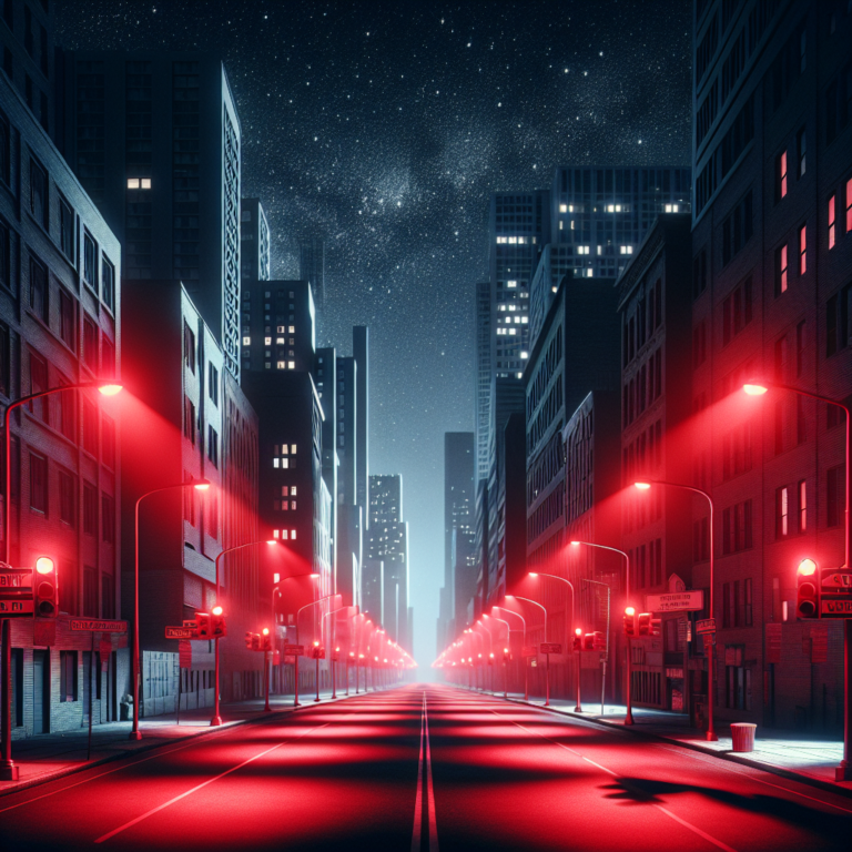 Cities Use Red Streetlights to Safeguard Nocturnal Ecosystems