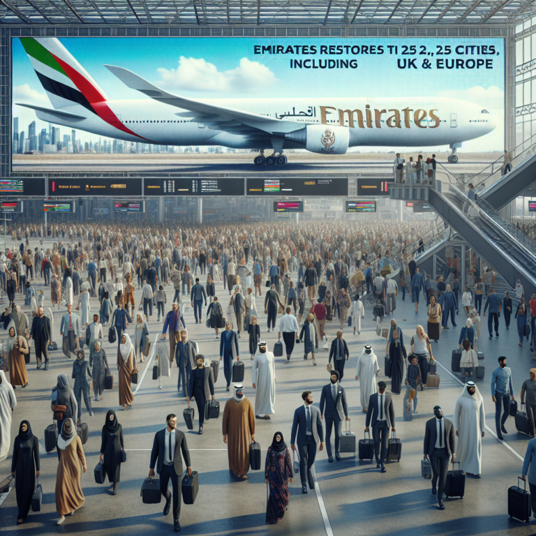 Emirates Restores Flights to 125 Cities, Including UK & Europe Emirates Restores Flights to 125 Cities, Including UK & Europe