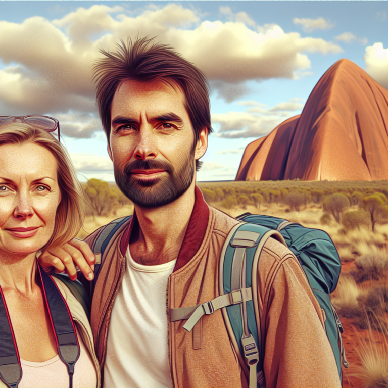 Mary and Frederik of Denmark Visit Uluru, Australia