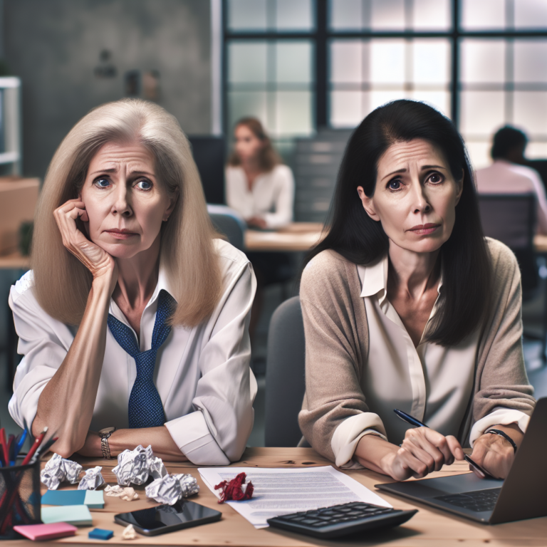 Menopause Impact: Hanne and Lise's Job Confidence Struggles