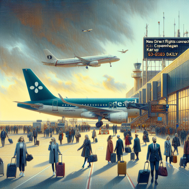 New Direct Flights Connect Karup and Copenhagen Daily
