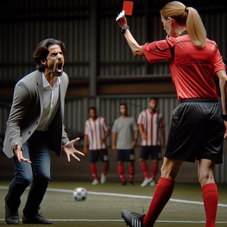 United Coach Furious Over Shocking Red Card