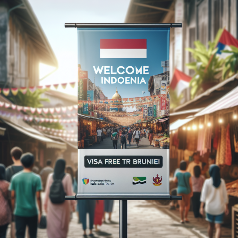 Indonesia Boosts Brunei Tourism with New Visa-Free Partners