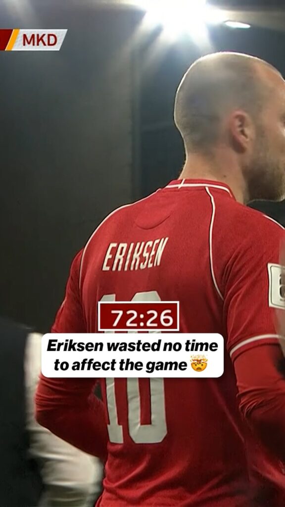 Christian Eriksen's Inspiring Moment for Denmark